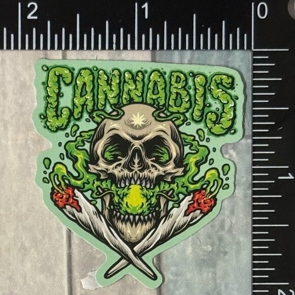 🌀10/$10🌀 Psychedelic 420 Reusable Waterproof Vinyl Sticker Decal - Picture 1 of 1